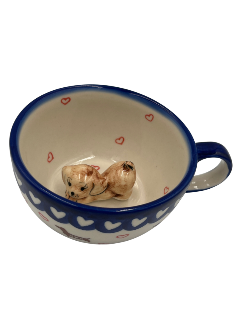 Filiżanka 0,4l Jumbo z misiem/pieskiem II gat.