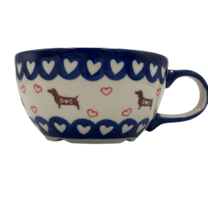 Filiżanka 0,4l Jumbo z misiem/pieskiem II gat.