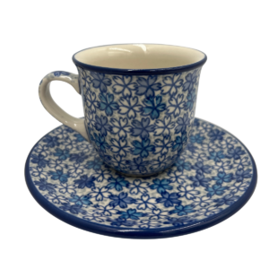 Filiżanka ceramiczna ze spodkiem 200 ml